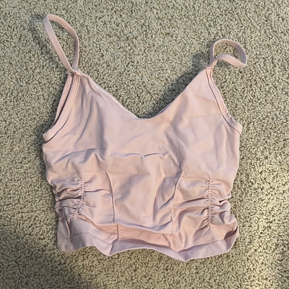 Workout Tank Top Light Pink